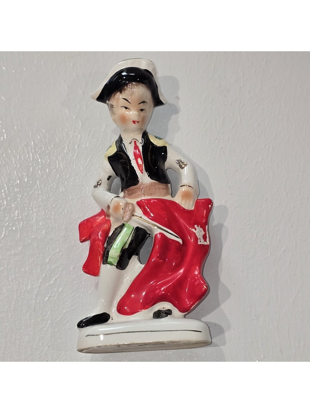 Vintage Del Byl Co Japan Matador Bullfighter Figurine Hand Painted